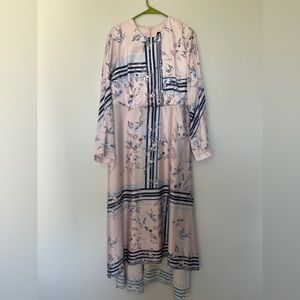 Annah Hariri high low dress suit Abaya Islamic attire